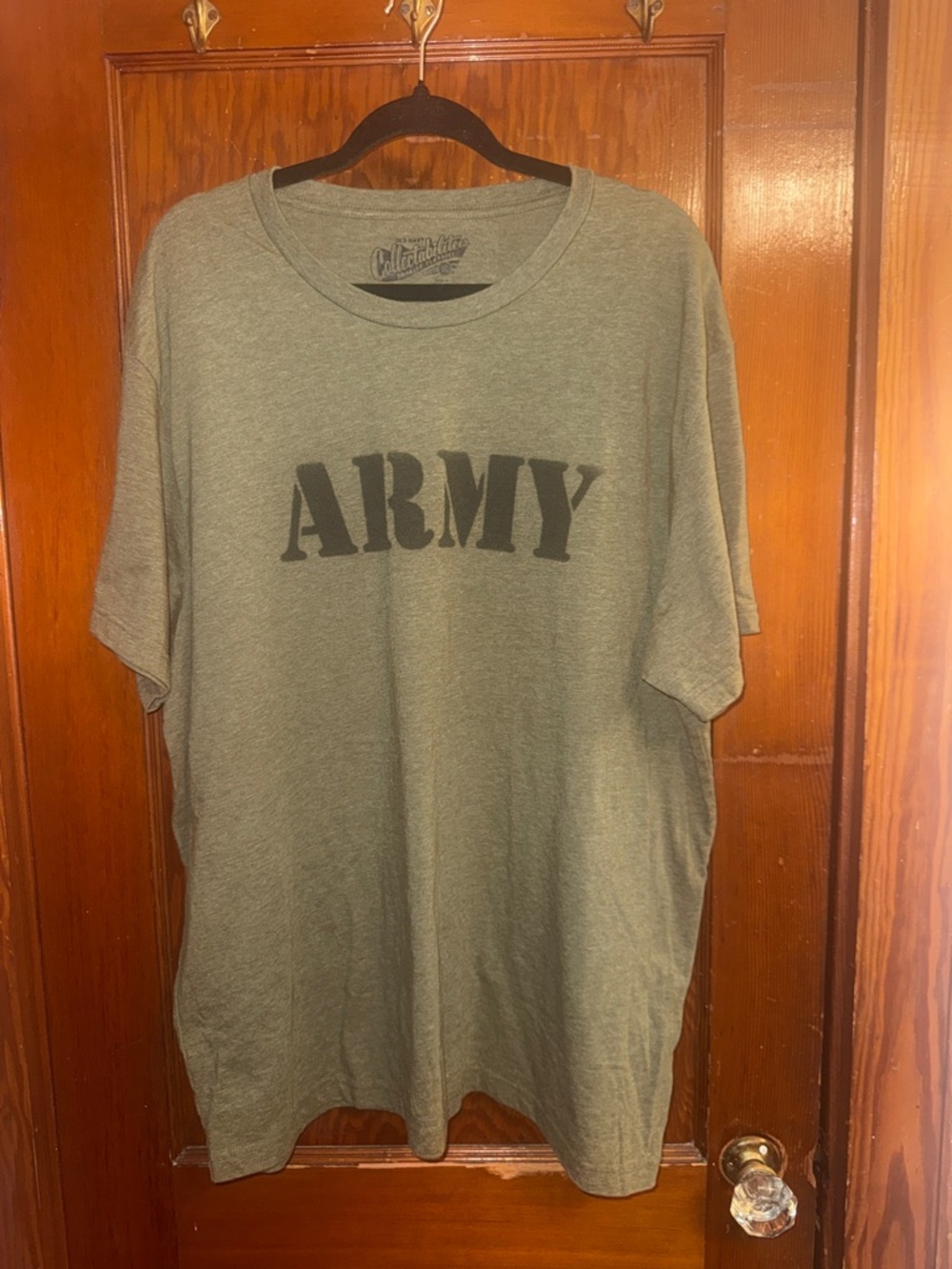 Old Navy Olive Green ARMY Short Sleeve Tee